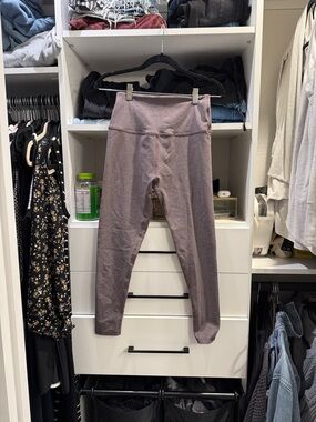Beyond Yoga Mauve High-Rise Leggings